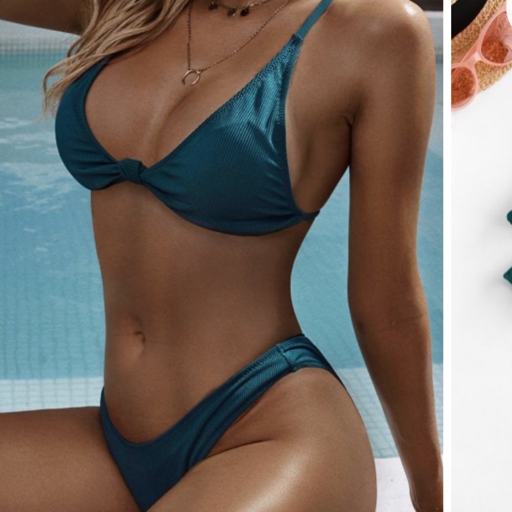 Zaful ribbed bikini never worn!!!